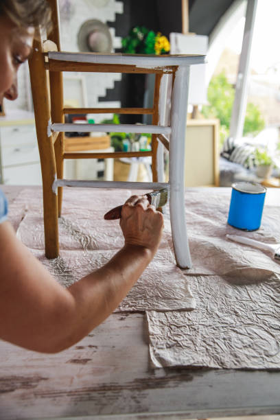 istock Woman staying at home during weekend for a little DIY 1270190562