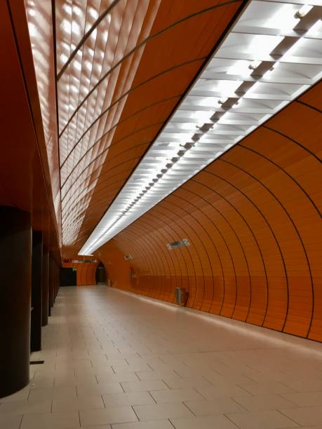 istock Empty Marienplatz metro station in Munich 1270195530
