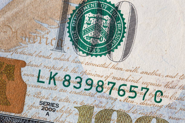istock Texture of dollar bills. One hundred dollars. Close-up 1270195862