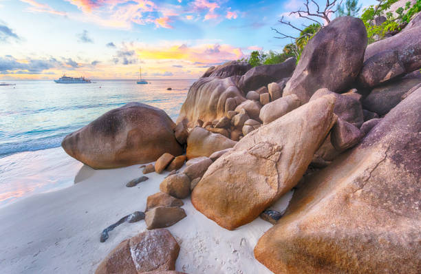 istock Anse Lazio beach in Seychelles 1270198701