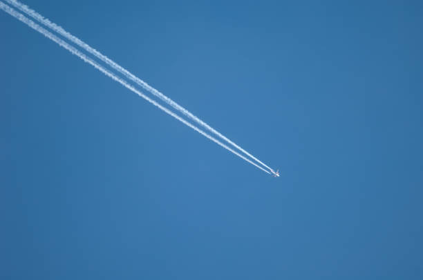 istock Airplane flying over the Pyrenees of Huesca. 1270211411