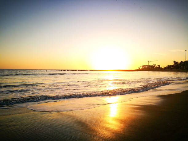 istock Winter sunset on Tenerife island 1270226117