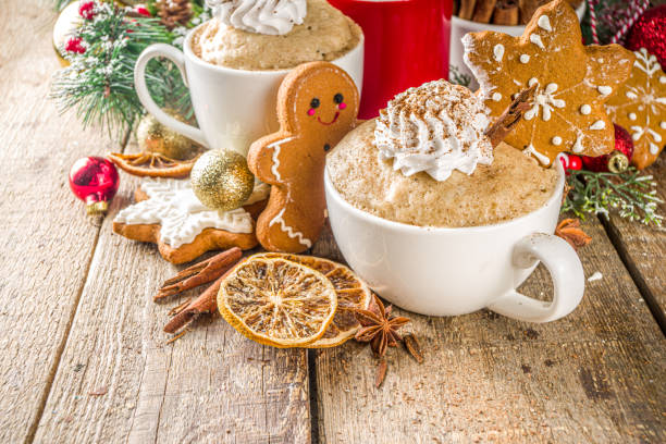 istock Christmas gingerbread in mug 1270237566