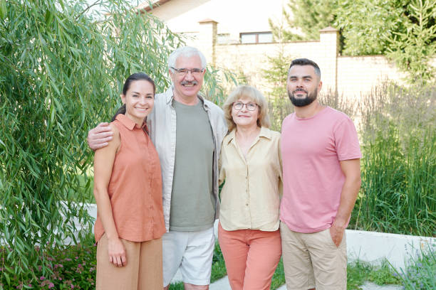 istock Senior Parents With Their Children 1270242474