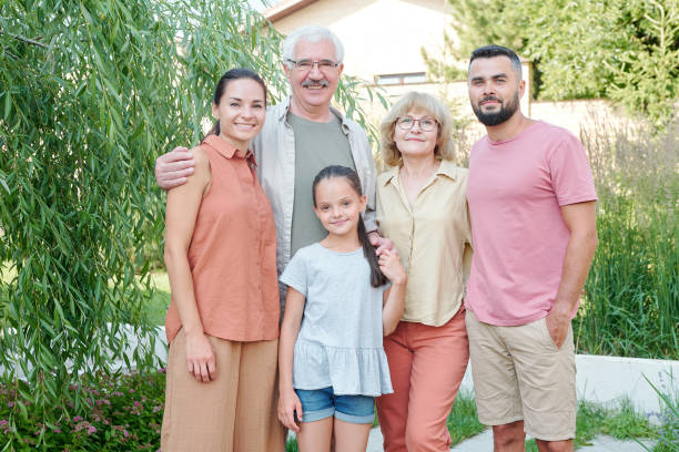 istock Family Of Five Portrait 1270242859