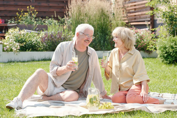 istock Senior Couple On Picnic 1270243377