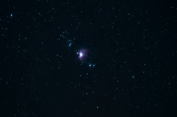 istock Great Orion Nebula M42 on the starry sky.  Astronomical background, deep space. 1270246429