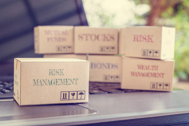 istock Box with words Risk Management on a laptop 1270255744