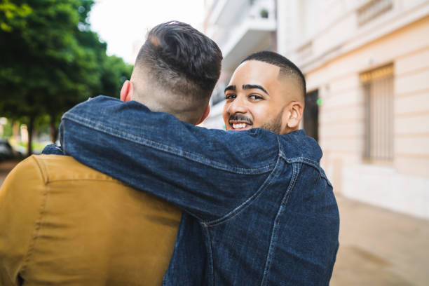 istock Gay couple spending time together. 1270258534