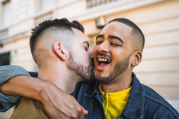 istock Gay couple spending time together. 1270258538