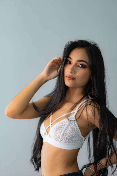 istock woman in bralette 1270260215