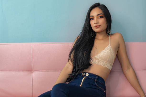 istock woman in bralette 1270260368