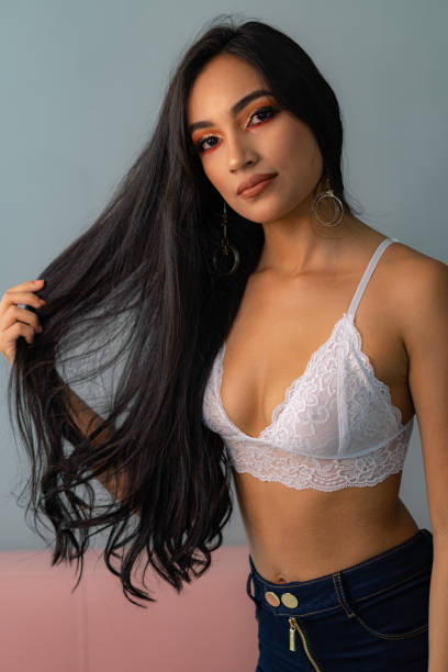 istock woman in bralette 1270260715