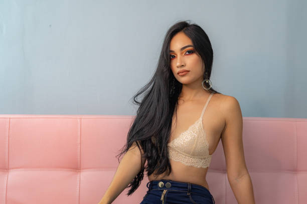 istock woman in bralette 1270260730