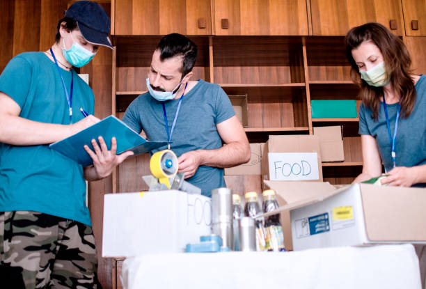 istock Checking the list of donation 1270262239