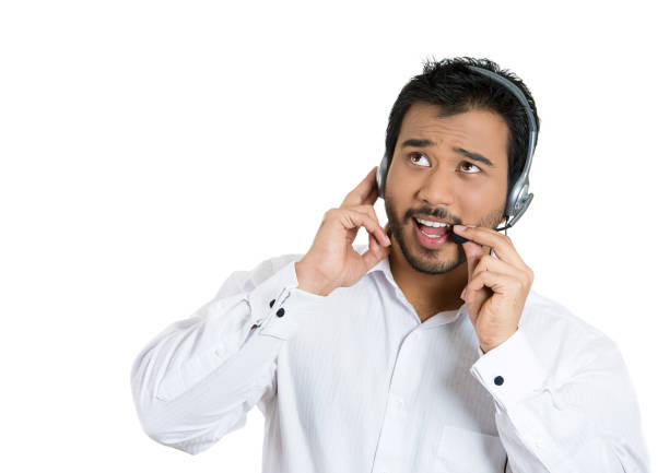 istock portrait of male customer service representative or call center operator 1270266753