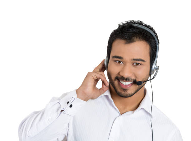 istock portrait of male customer service representative or call center operator 1270266768