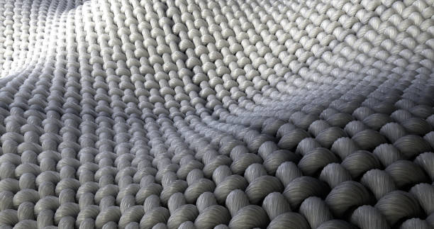istock Close-up fabric fiber. 1270267819