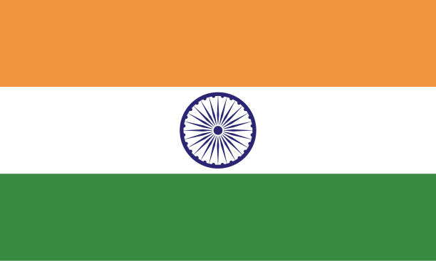 indien-flagge - indian flag india flag celebration stock-grafiken, -clipart, -cartoons und -symbole