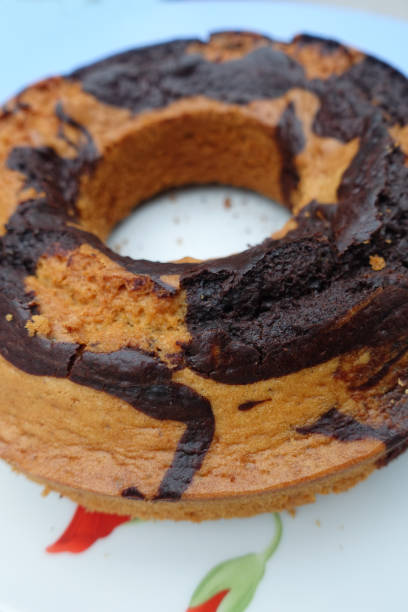 istock Chocolate cookie baked in a cake pan  Homemade cookie 1270277492