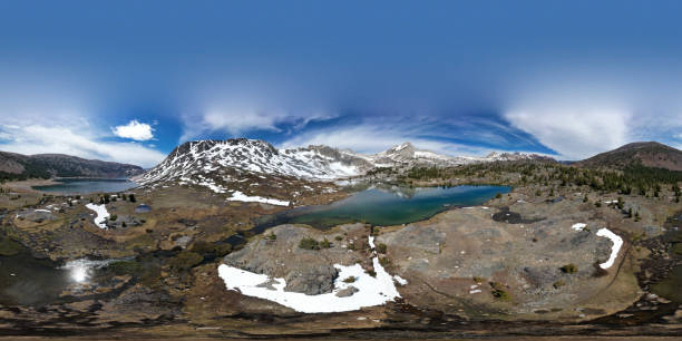 A 360 VR image of the Saddleback Lake