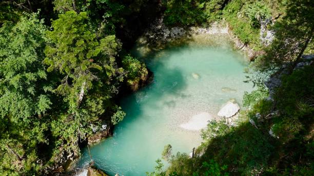 istock Creek, river in the high mountains 1270289996