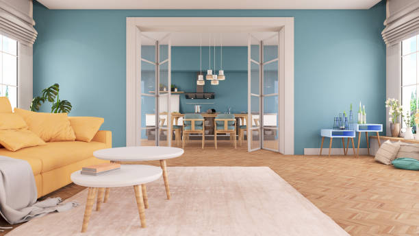 Interior of Cozy Living Room