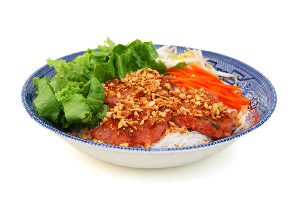 Cured ground pork for barbecue meat and vegetable