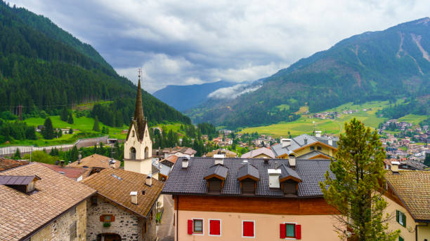 istock View of Moena, in the Dolomites, at summer 1270297377
