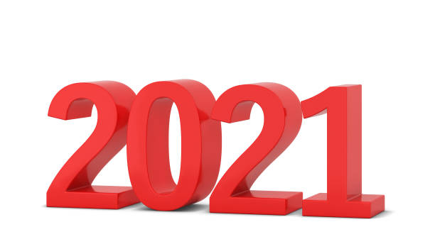 istock 2021 text. New year sign 1270297694