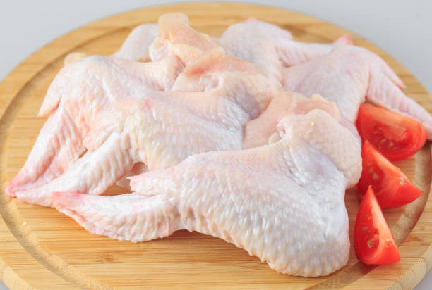 istock raw chicken wings on a white background 1270309730