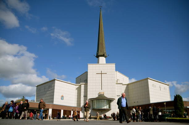 The 4,000-seat-capacity basilica in Knock, site of an 1879 Marian apparation and one of Europe's most popular Catholic pilgrimage sites.