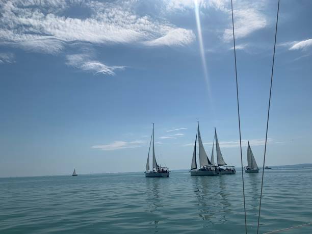 istock Sailing on lake Balaton, Hungary 1270313073
