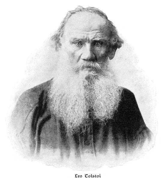 Leo Tolstoy russian writer and author portrait 1900 Count Lev Nikolayevich Tolstoy, usually referred to in English as Leo Tolstoy, was a Russian writer who is regarded as one of the greatest authors of all time.
Original edition from my own archives
Source : Die Gartenlaube 1900
Graveur : A. Schuler leo tolstoy stock illustrations