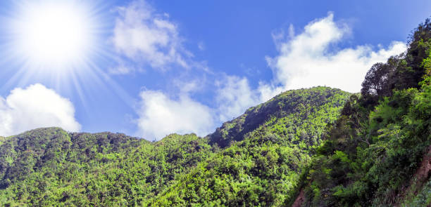 istock blue sky cloudy mountains landscape background 1270324750