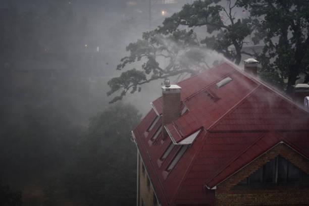 chuva forte - storm damage - fotografias e filmes do acervo