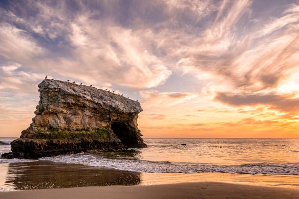 istock Sunset View of Natural Bridges Rock Formation 1270330169
