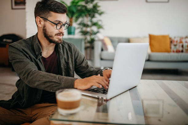 istock Casual and productive at home 1270332897