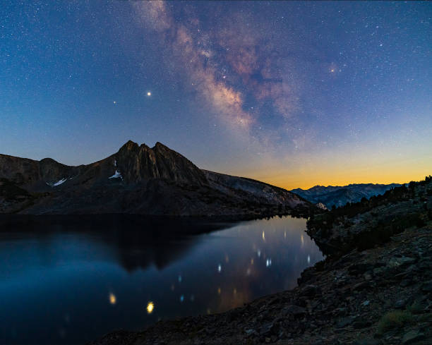 istock Milky Way over Duck Lake 1270333460