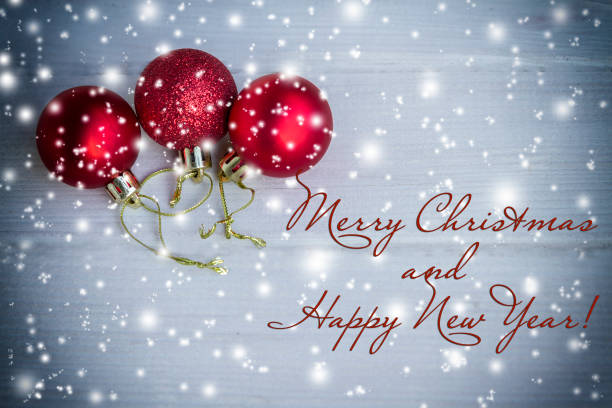 istock Christmas card with christmas decorations 1270335890