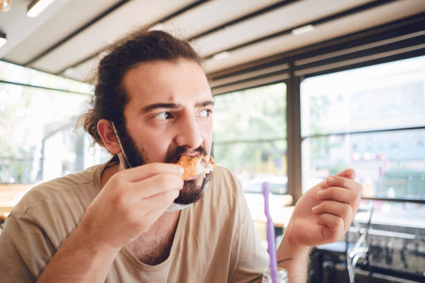 istock Young man wearing a face protective mask. 1270339438