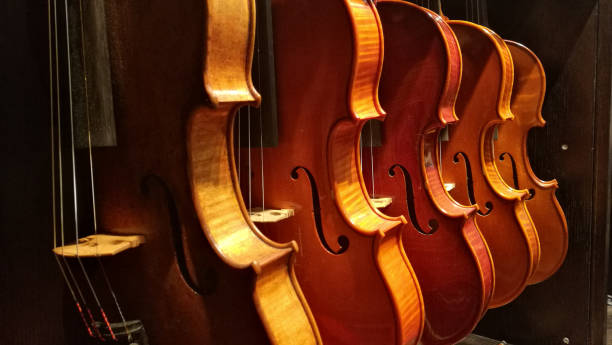 istock A row of violin 1270365537