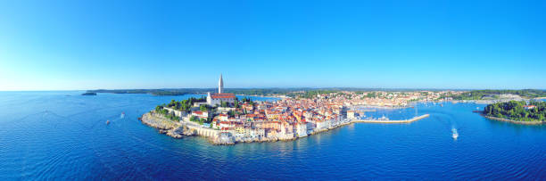 istock Rovinj panorama, Croatia 1270377367
