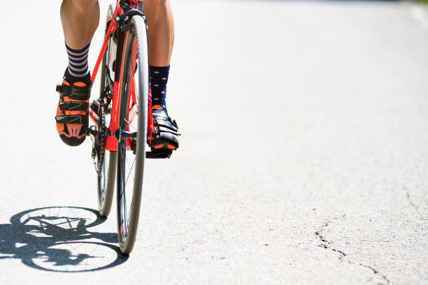 istock front view of a cyclist on the road 1270377486