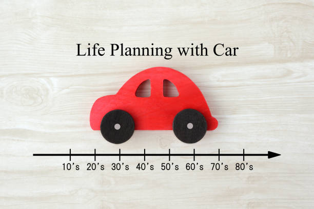 istock Life planning with car images 1270378913