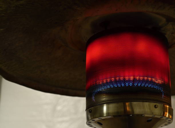 istock Gas heater. A hot air heater. 1270384579