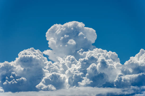 istock Cumulonimbus - White clouds in the Blue Sky 1270387786