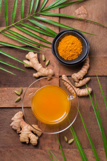 istock Turmeric ginger drink, immune booster, anti inflammatory beverage 1270388457