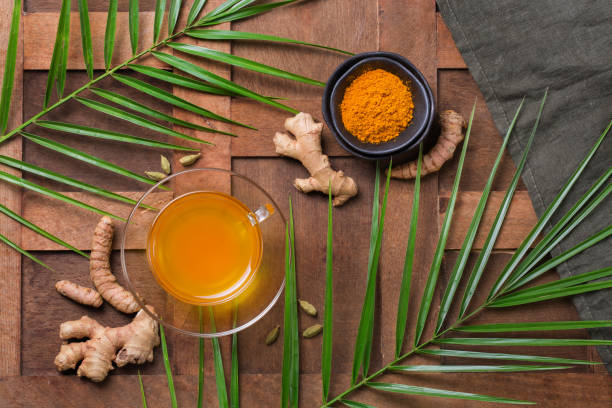 istock Turmeric ginger drink, immune booster, anti inflammatory beverage 1270388475