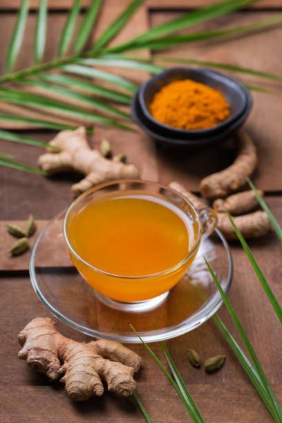istock Turmeric ginger drink, immune booster, anti inflammatory beverage 1270390083